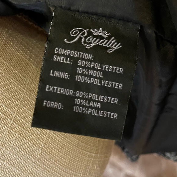 Royalty for Me Womens Coat Size Small Wool - Picture 9 of 14